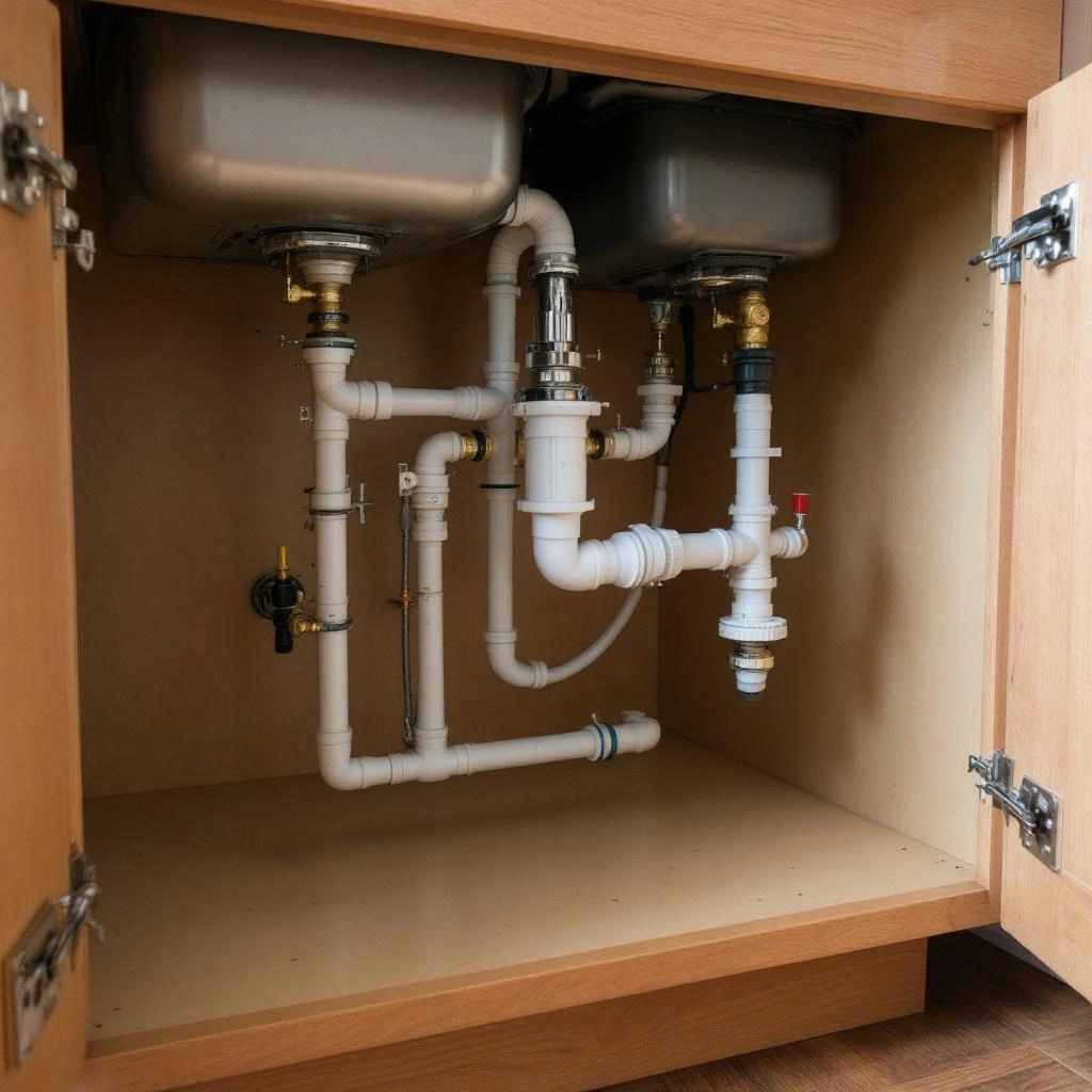 Plumbing repair work